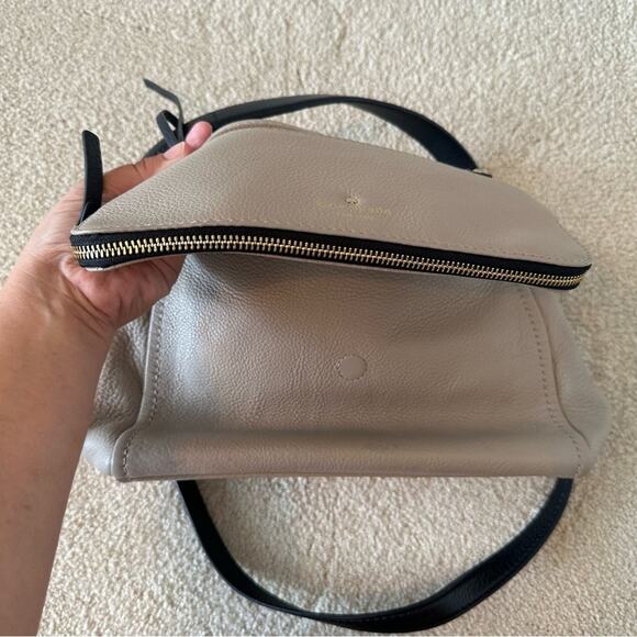 Kate Spade New York Cobble Hill Small Toddy Satchel Black Neutral - Picture 5 of 8